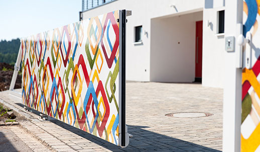 Modernes Schiebetor Modernes Schiebetor